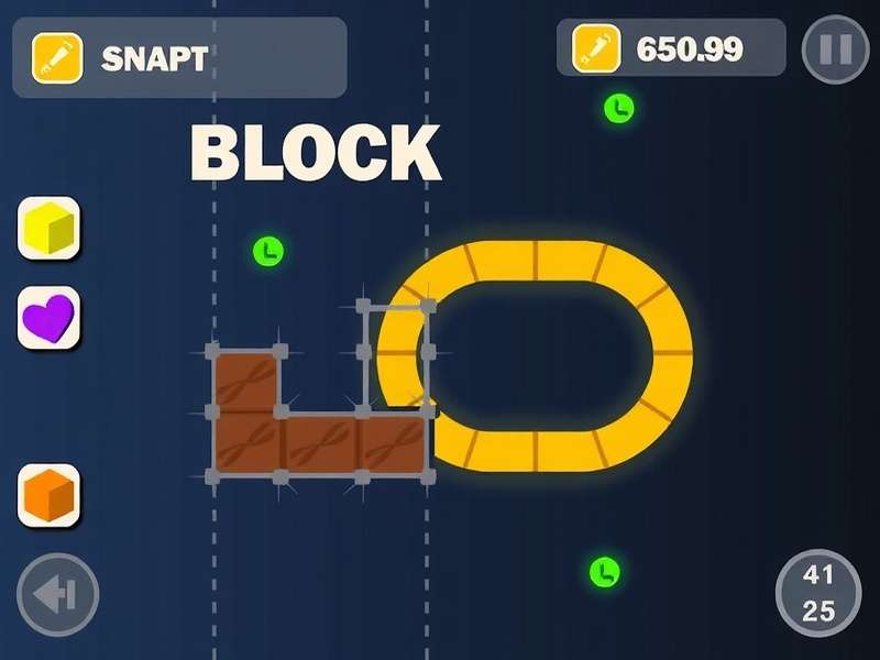 Snake Maze Block Gameplay Elements